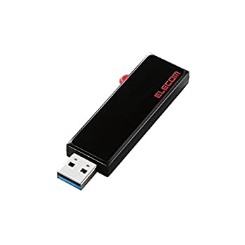 【未使用 中古品】エレコム USBメモリ 16GB USB3.1(Gen1) スライド式 ブラック MF-KCU3A16GBK(中古品)の通販は 5,031円
