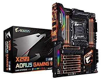 【未使用 中古品】GIGABYTE Intel X299チップセット搭載マザーボードGA-X299 AORUS Gaming 9(中古品)の通販は