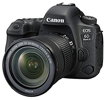 【中古品】Canon デジタル一眼レフカメラ EOS 6D Mark II EF24-105 IS STM レンズキッ(中古品)