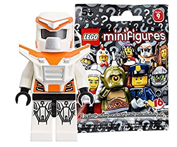 【未使用 中古品】レゴ (LEGO) ミニフィギュア シリーズ9 バトル・ロボット未開封品 (LEGO Mi(中古品)