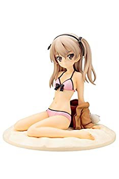 【未使用 中古品】ガールズ&パンツァー 劇場版 島田愛里寿 水着ver. 1/7スケール PVC製 塗装 (中古品)