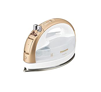 【未使用 中古品】パナソニック コードレススチームWヘッドアイロン ゴールド NI-WL704-N(中古品)