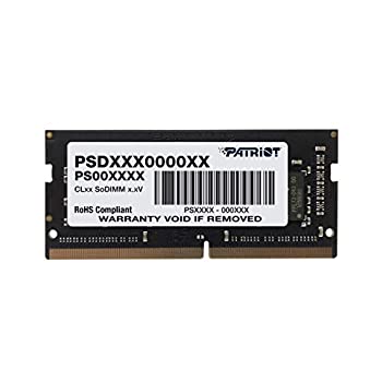 【未使用 中古品】PATRIOT パトリオットメモリ ノートパソコン用メモリ DDR4 2400MHz (PC4-19(中古品)の通販は