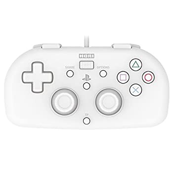 【未使用 中古品】【SONYライセンス商品】ワイヤードコントローラーライト for PS4 ホワイト (中古品)