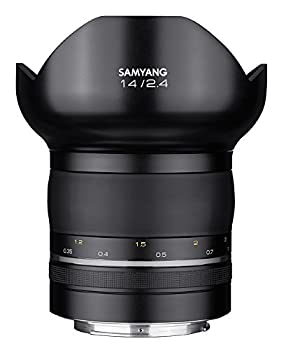 【未使用 中古品】SAMYANG 単焦点広角レンズ XP 14mm F2.4 マニュアルフォーカス ニコンF AE (中古品)