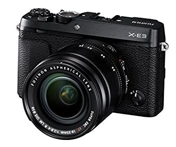 【中古品】FUJIFILM ミラーレス一眼カメラ X-E3レンズキットブラック X-E3LK-B(中古品)