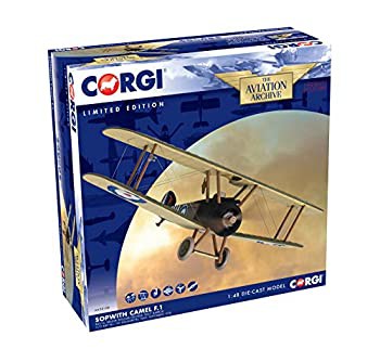 【中古品】Corgi 1/72 Scale Diecast - AA38108 Sopwith Camel F.1 B6313 Major Willi(中古品)