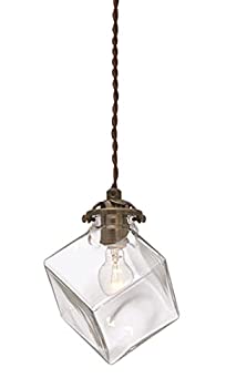 【中古品】INTERFORM INC. インタ−フォルム ペンダントライト ガラス 照明 Quadrato (中古品)の通販は