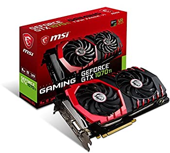 【中古品】MSI GeForce GTX 1070 Ti GAMING 8G グラフィックスボード VD6490(中古品)の通販はその他パソコン・PC周辺機器