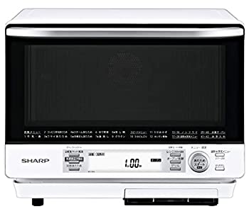 【中古品】シャープ 過熱水蒸気オーブンレンジ 2段調理 31L ホワイト RE-V100A-W(中古品)