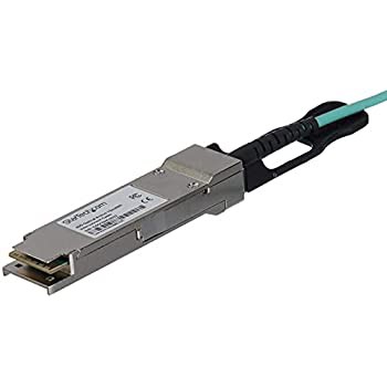 【中古品】StarTech.com AOCケーブル/15m/Cisco製品QSFP-H40G-AOC15互換/アクティブ光(中古品)