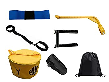 【未使用 中古品】Posma TAS020 ゴルフ姿勢修正セット （ アーム修正ツール + ゴルフバンドス(中古品)