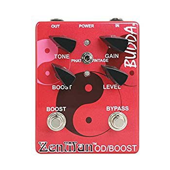 【未使用 中古品】BUDDA オーバードライブ ブースター エフェクター Zenman Overdrive 【国内(中古品)