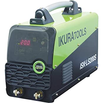 【未使用 中古品】育良精機(ikura) 直流インバーターアーク溶接機“ライトアーク” ISKLS200S(中古品)の通販は 101,080円