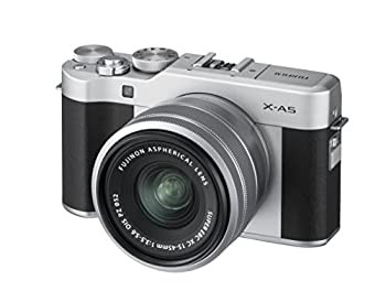 【中古品】FUJIFILM ミラーレス一眼カメラ X-A5レンズキット シルバー X-A5LK-S(中古品)