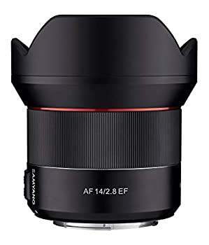 SAMYANG 単焦点広角レンズ AF 14mm F2.8 キヤノンEF用 フル(品) 特売