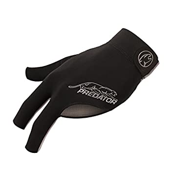 【未使用 中古品】ビリヤードグローブ Predator 【プレデター】 グローブ グレー ロゴ L/XLサ(中古品)