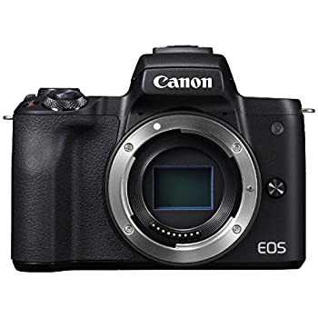 【未使用 中古品】キヤノン EOS Kiss M ボディ ブラック(中古品)