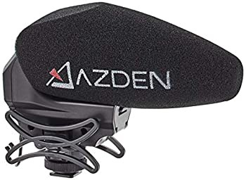 【未使用 中古品】AZDEN 外付けマイク SMX-30K ステレオ/モノラル切替式 超指向性 ショックマ(中古品)