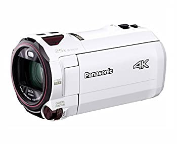 【中古品】パナソニック 4K ビデオカメラ VZX990M 64GB あとから補正 ホワイト HC-VZX(中古品)