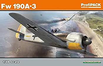 【中古品】エデュアルド 1/48 ドイツ空軍 フォッケウルフ Fw190A-3 プロフィパック プ(中古品)