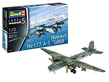 【未使用 中古品】ドイツレベル 1/72 ドイツ空軍 ハインケル He177A-5 グライフ 爆撃機 プラ (中古品) 15,159円