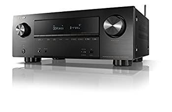 【中古品】Denon AVレシーバー 7.2ch Dolby Atmos/DTS:X/4K HDR/HEOS/Airplay2対応 ミ(中古品)