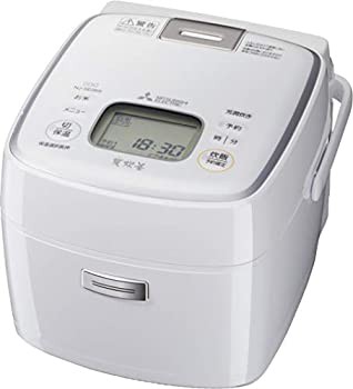 【未使用 中古品】三菱電機 IH炊飯器 一人暮らし 日本製 3.5合 備長炭炭炊釜 NJ-SE069-W(中古品)