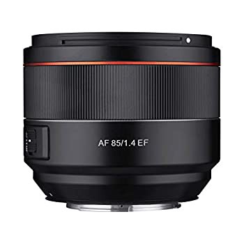 【未使用 中古品】SAMYANG 単焦点望遠レンズ AF 85mm F1.4 EF キヤノンEF用 フルサイズ対応(中古品)