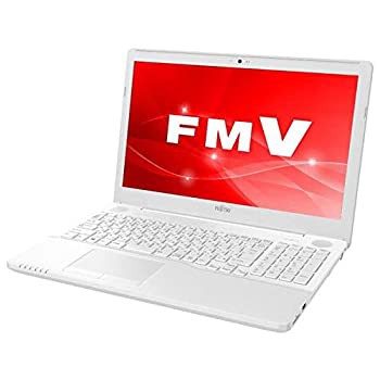 【中古品】富士通 15.6型 ノートパソコン FMV LIFEBOOK AH50/C2 プレミアムホワイト（(中古品)