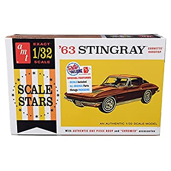 【中古品】AMT 1/32 1963 シボレー コルベット スティングレー ハードトップ(中古品)の通販は 10,406円