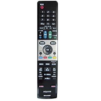 シャープ[SHARP]シャープ液晶テレビ用リモコン（LC-32DR3 LC-40DR3）【0126(中古品)の通販は