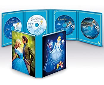 シンデレラ MovieNEXコレクション(期間限定) [ブルーレイ+DVD+デジタルコピ(未使用 未開封の中古品)の通販は 16,191円