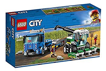 【中古品】レゴ(LEGO) シティ 収穫トラクターと輸送車 60223 ブロック おもちゃ 男の (中古品)