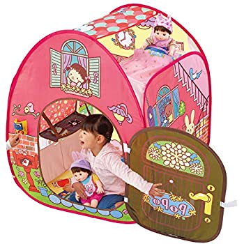 【未使用 中古品】ぽぽちゃんお道具シリーズ ピンポーン♪&おしゃべりつき 2階だてぽぽちゃん(中古品)の通販は