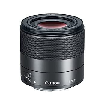 【中古品】Canon キヤノン 単焦点レンズ EF-M32mm F1.4 STM ミラーレス一眼対応 ブラ (中古品)