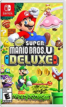 【未使用 中古品】New Super Mario Bros. U Deluxe (輸入版:北米)- Switch(中古品)