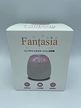 【未使用 中古品】コンパクト イルミネーション 加湿器 「Fantasia(ファンタジーア)」 ピンク(中古品)