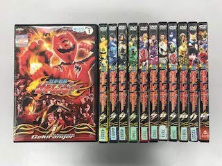 獣拳戦隊ゲキレンジャー 【レンタル落ち】全12巻セット(未使用 未開封の中古品)