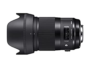 【中古品】SIGMA 単焦点標準レンズ 40mm F1.4 DG HSM | Art A018 NIKON-Fマウント用  (中古品)