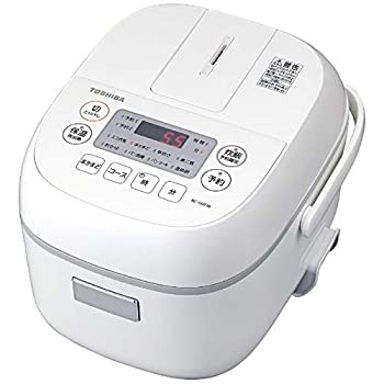 【未使用 中古品】東芝 マイコンジャー炊飯器（3合炊き） ホワイトTOSHIBA RC-5MFM-W(中古品)の通販は 19,461円