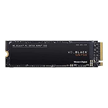 WD 内蔵 SSD M.2 2280 / WD BLACK SN750 NVMe 500GB ハイパフォーマンス WDS500G3X0C WD 内蔵SSD M.2-2280 ⁄ 500GB ⁄ WD NVMe Black ⁄ PCIe Gen3 NVMe ⁄ 5年