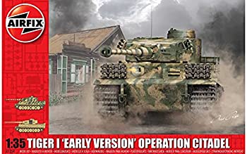 【未使用 中古品】エアフィックス 1/35 ドイツ軍 ティーガー1 ドイツ重戦車 初期型 クルスク (中古品)の通販は