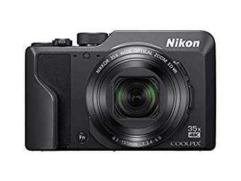 【中古品】Nikon デジタルカメラ COOLPIX A1000 BK 光学35倍 ISO6400 アイセンサー付E(中古品)