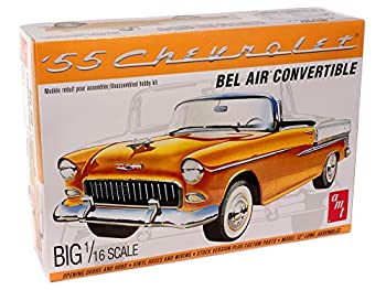 【未使用 中古品】AMT 1/16 1955 シェビー ベル・エア コンバーチブル プラモデル AMT1134(中古品)の通販は 17,098円