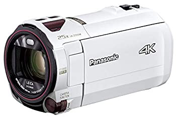 【中古品】パナソニック 4K ビデオカメラ VZX992M 64GB 光学20倍ズーム ピュアホワイ (中古品)