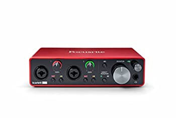 【未使用 中古品】Focusrite フォーカスライト/Scarlett 2i2 G3 USB 2.0 Type C オーディオ・(中古品)