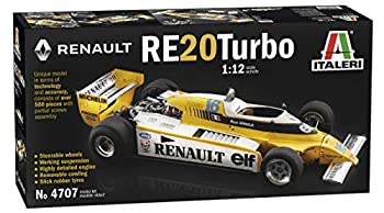 【中古品】イタレリ 1/12 ルノー F1 RE20 ターボ 日本語説明書付き プラモデル IT4707(中古品)の通販は