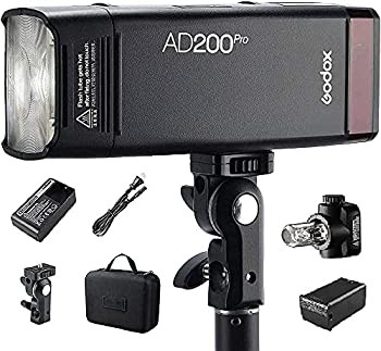 Godox正規代理店】Godox AD200Pro フラッシュストロボ ポケット