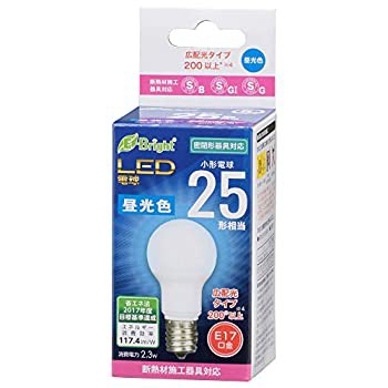 【未使用 中古品】LED電球 小形 E17 25形相当 昼光色 LDA2D-G-E17 IH2R1 06-3622(中古品)/ホーム＆キッチン LED電球/オーム(OHM)/